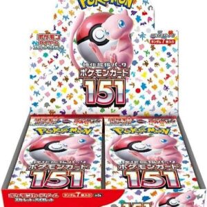 Pokemon Card Scarlet & Violet 151 Booster Box sv2a Japanese